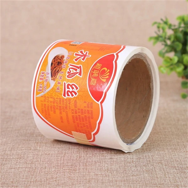 Sample Free Manufacturer China Thermal Barcode Sticker Label Custom Waterproof Sticker Label
